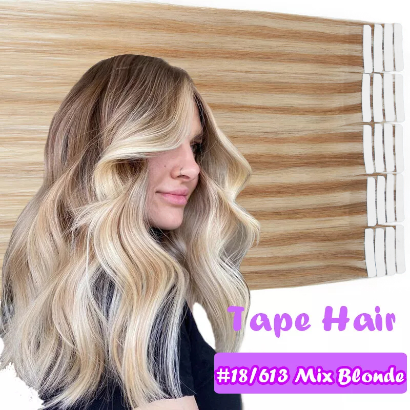 Doczepiane włosy naturalne pro – Invisible Tape In Extensions Real Hair recenzja i cena