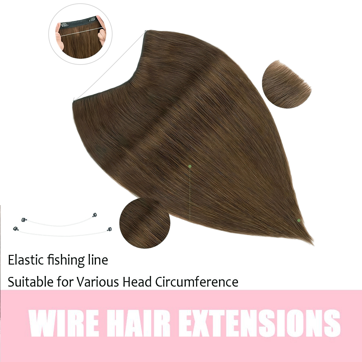 Niewidoczne doczepiane włosy H – Seamless Clip In Hair Extensions Human Hair recenzja i cena