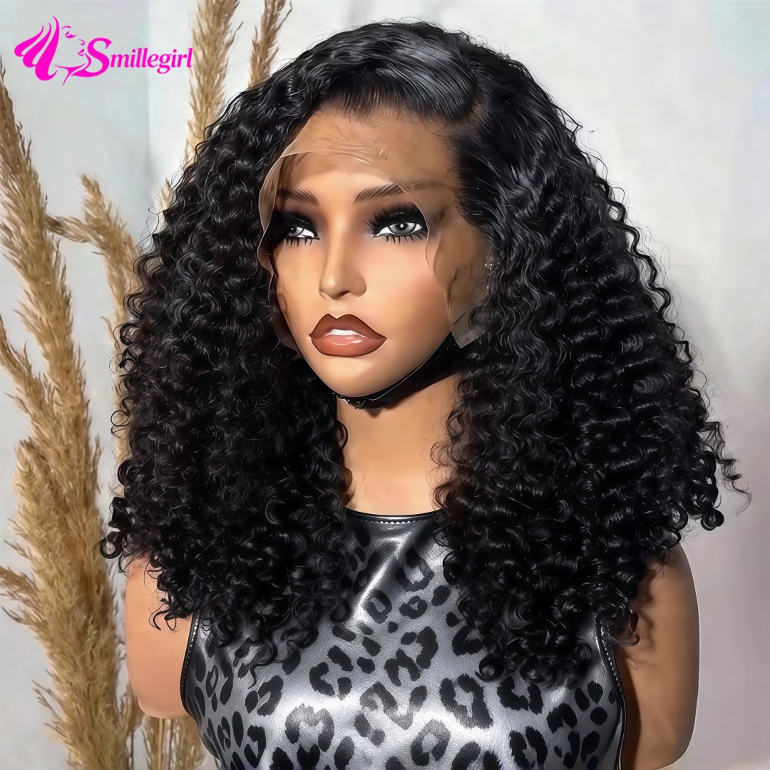 Krótka, kręcona peruka typu bo – Pre Parted 13X4 Lace Front Bob Wig recenzja i cena