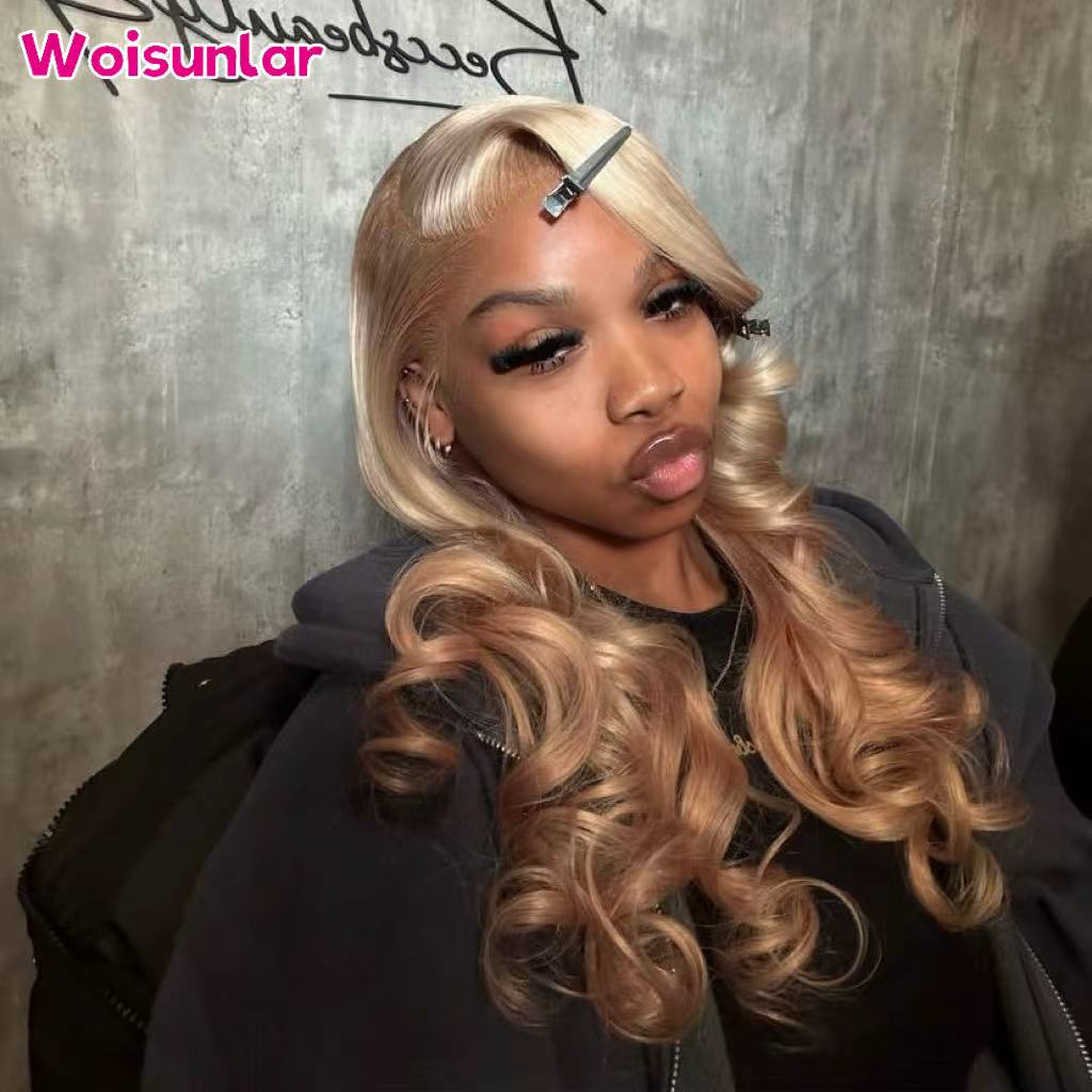 Peruki z ludzkich włosów ombre – 613 Blonde Body Wave Lace Front Wig recenzja i cena