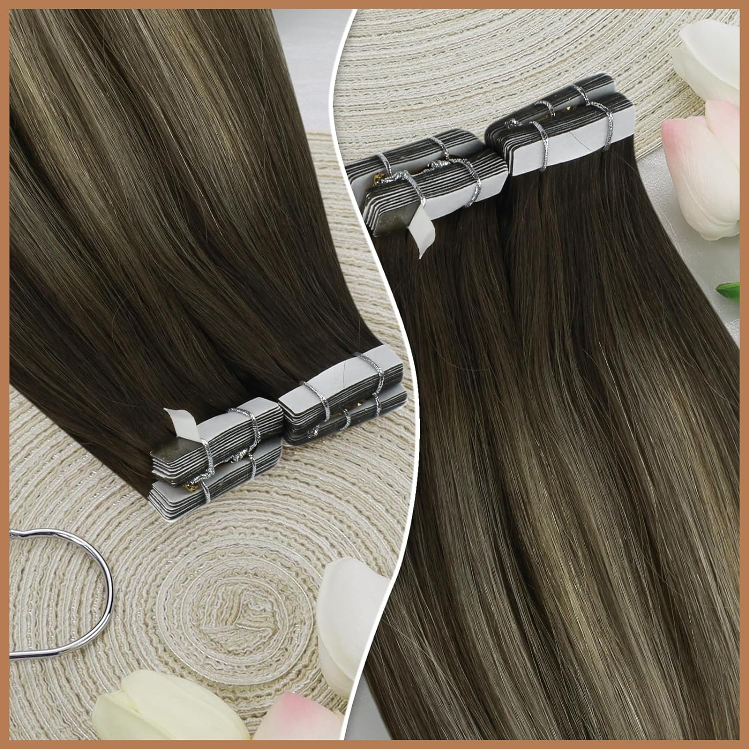 Doczepiane włosy na taśmie VeS – Invisible Tape In Extensions Real Hair recenzja i cena